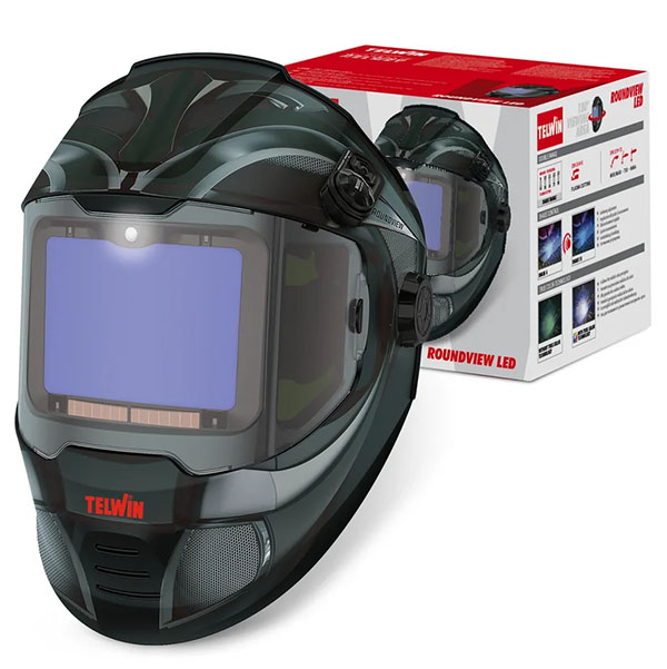 Telwin Maschera per Saldatura Roundview LED Mma/MIG-MAG/TIG - TELWIN - Immagine 2
